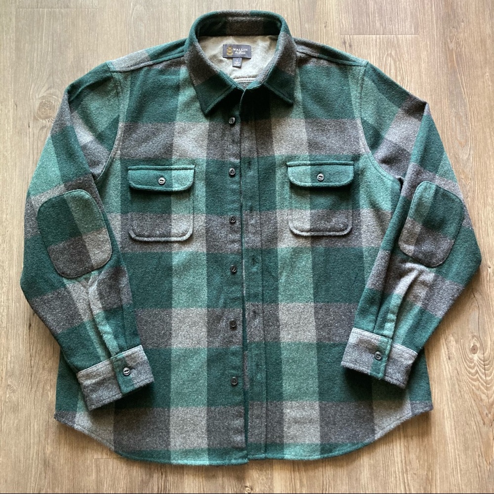 Wallin & Bros Wool Blend Shirt Jacket